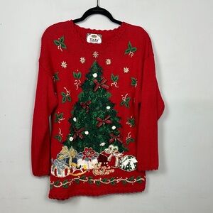 Holiday Ugly Christmas Sweater Sz M